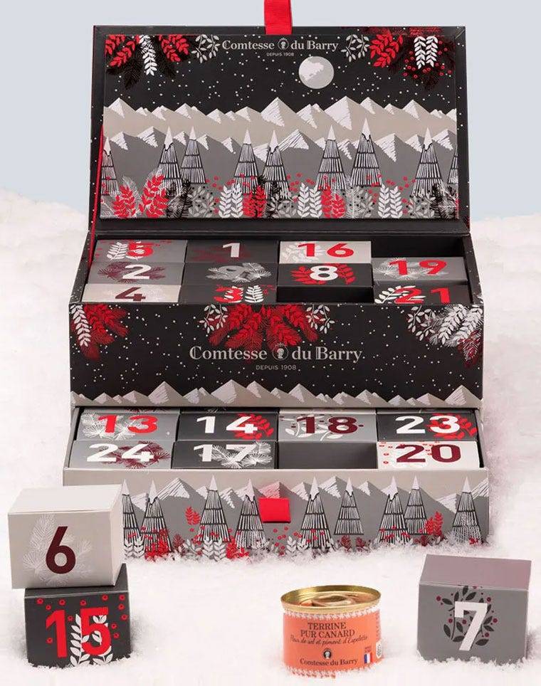 Savoury gourmet Advent calendar
