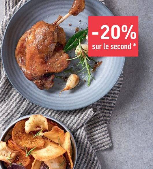 -20% sur le 2ème Confit ou Cassoulet