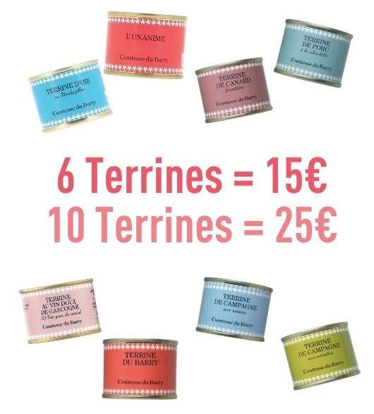 Terrines en fete