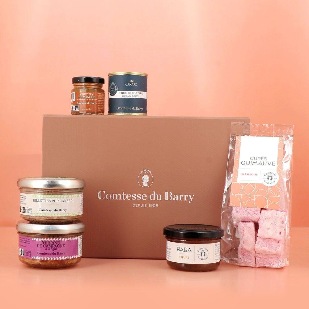 Coffret gourmand le Délicat Comtesse du Barry