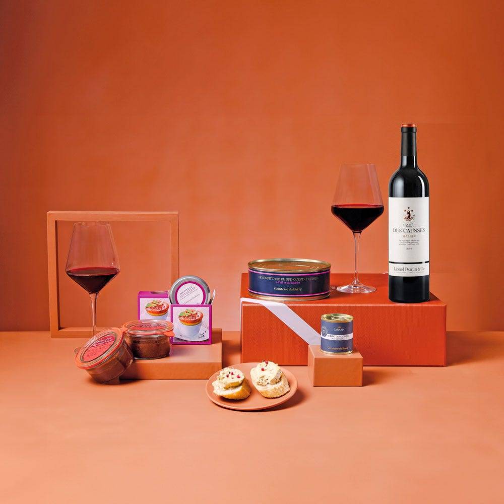 Menu pour 2 personnes Comtesse du Barry