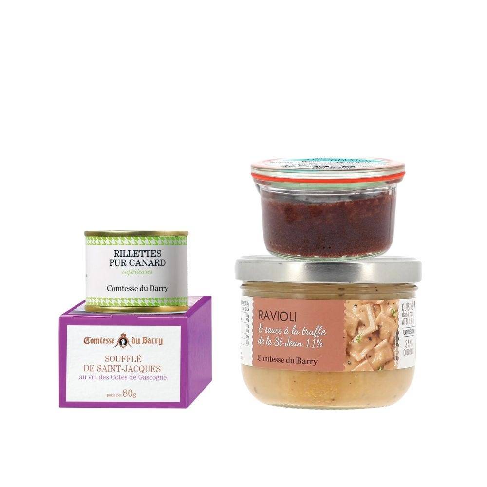 menu pour une personne comtesse du barry