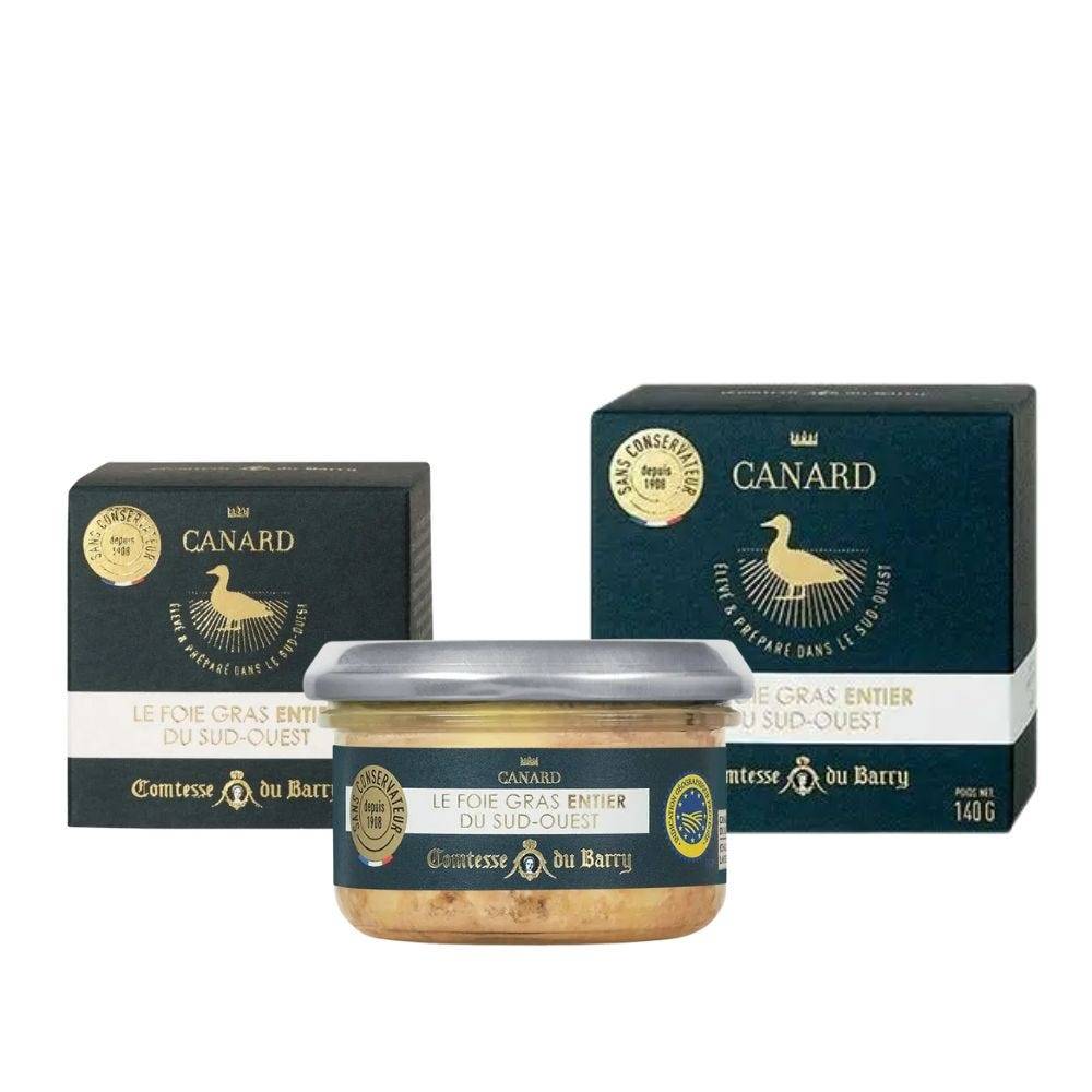 lot de 3 foie gras de canard comtesse du barry