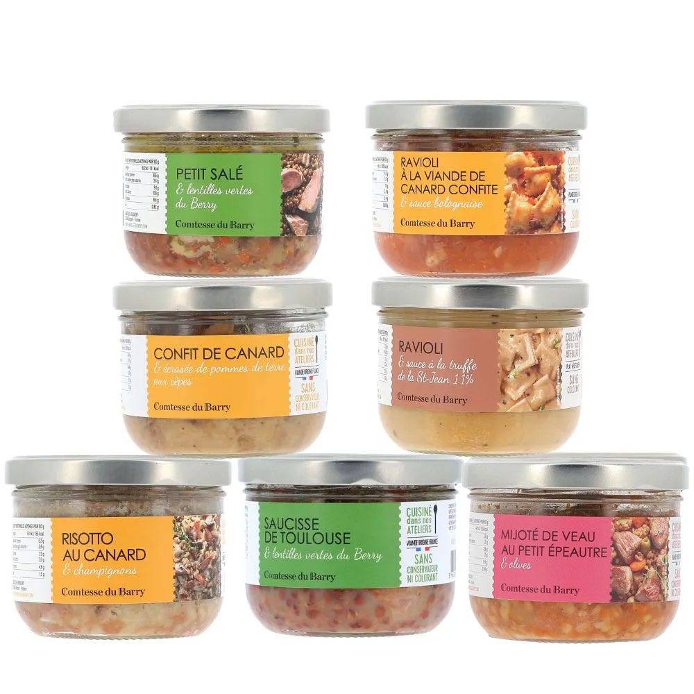 Semaine gourmande assortiment de plats cuisinés Comtesse du Barry