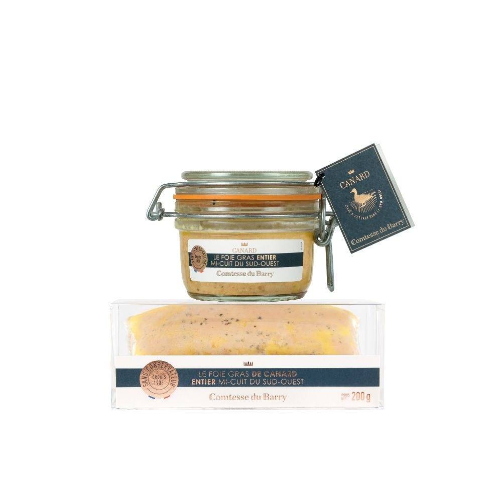LOT DE 2 FOIES GRAS MI CUIT COMTESSE DU BARRY
