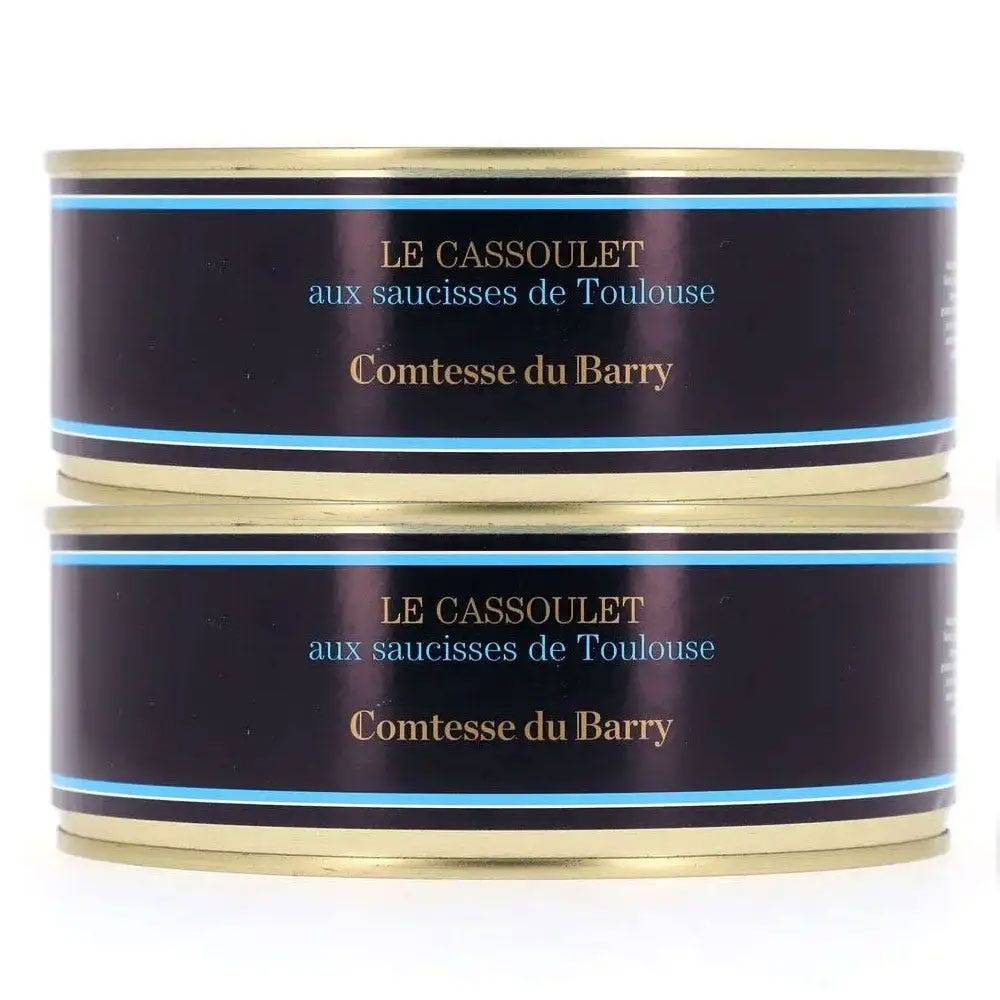 Lot de 2 cassoulets aux saucisses de Toulouse