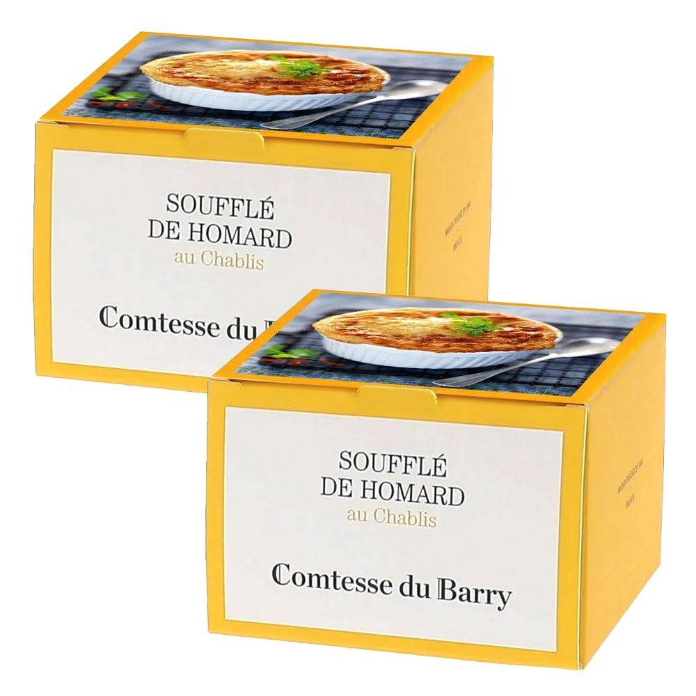 Lot de 2 soufflés de homard au Chablis 80g