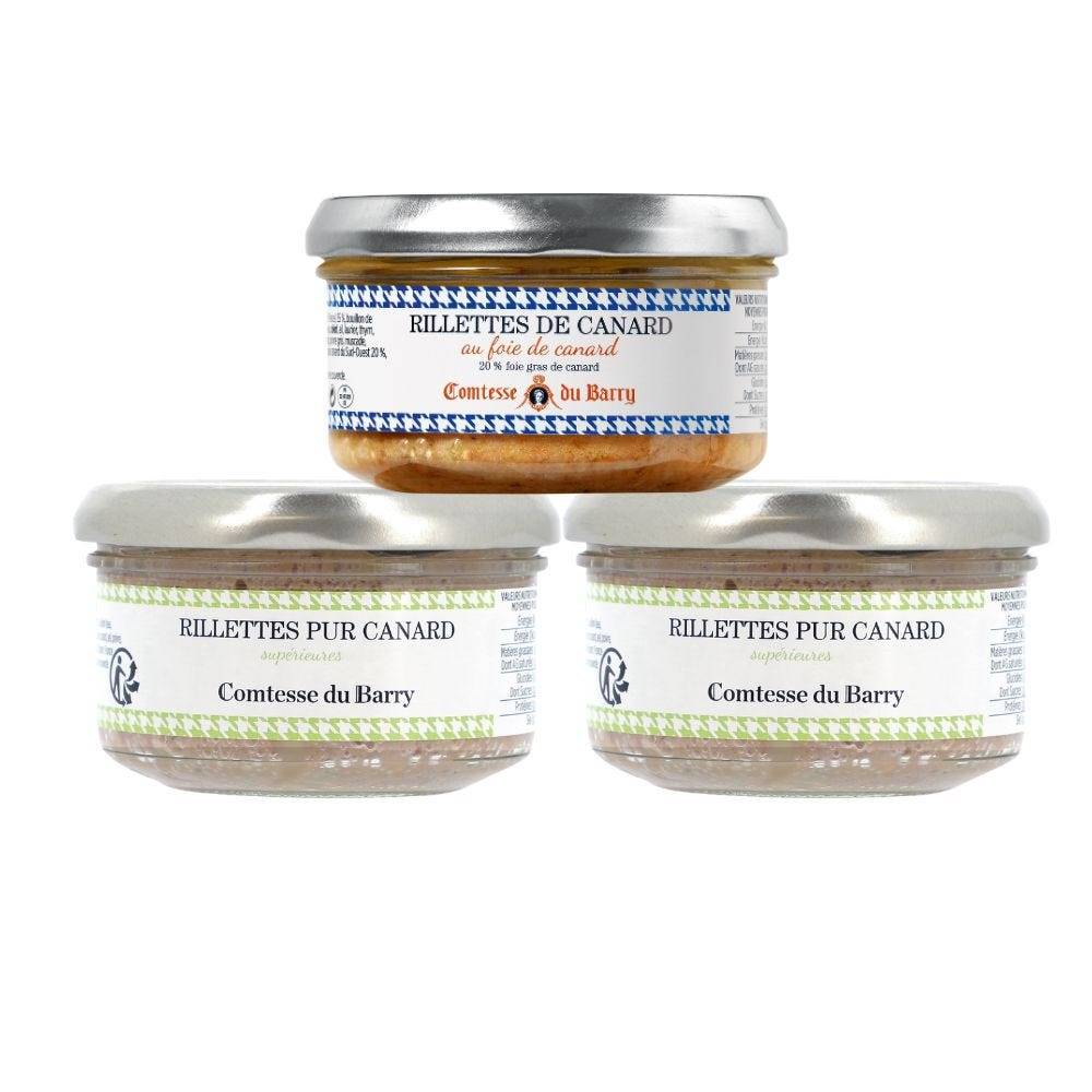 Batch of 3 Rillettes 