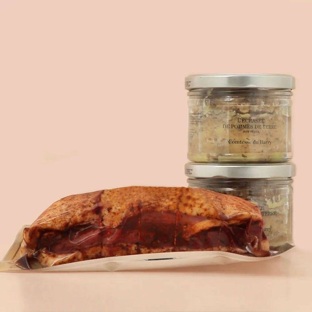 Menu Pâques Gascon : Roti, écrasées de pommes de terres pour 6 Personnes