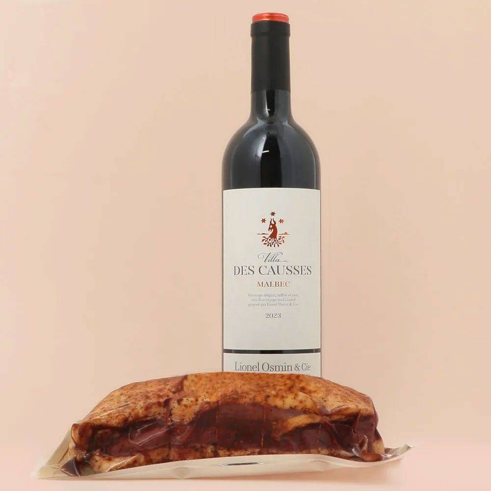 Menu Pâques : Roti, vin rouge  Villa des causses pour 6 Personnes