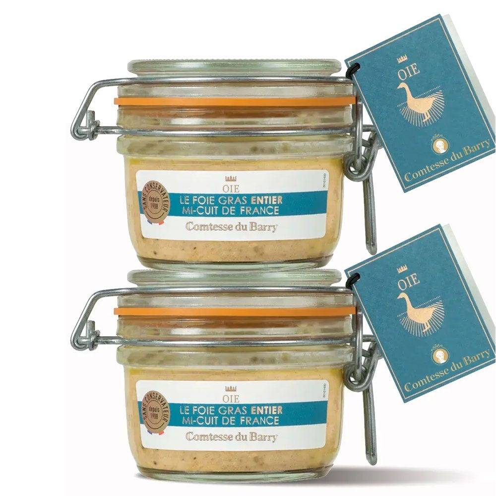 Lot 2 Foie gras d’oie entier mi-cuit du Sud-Ouest 125g