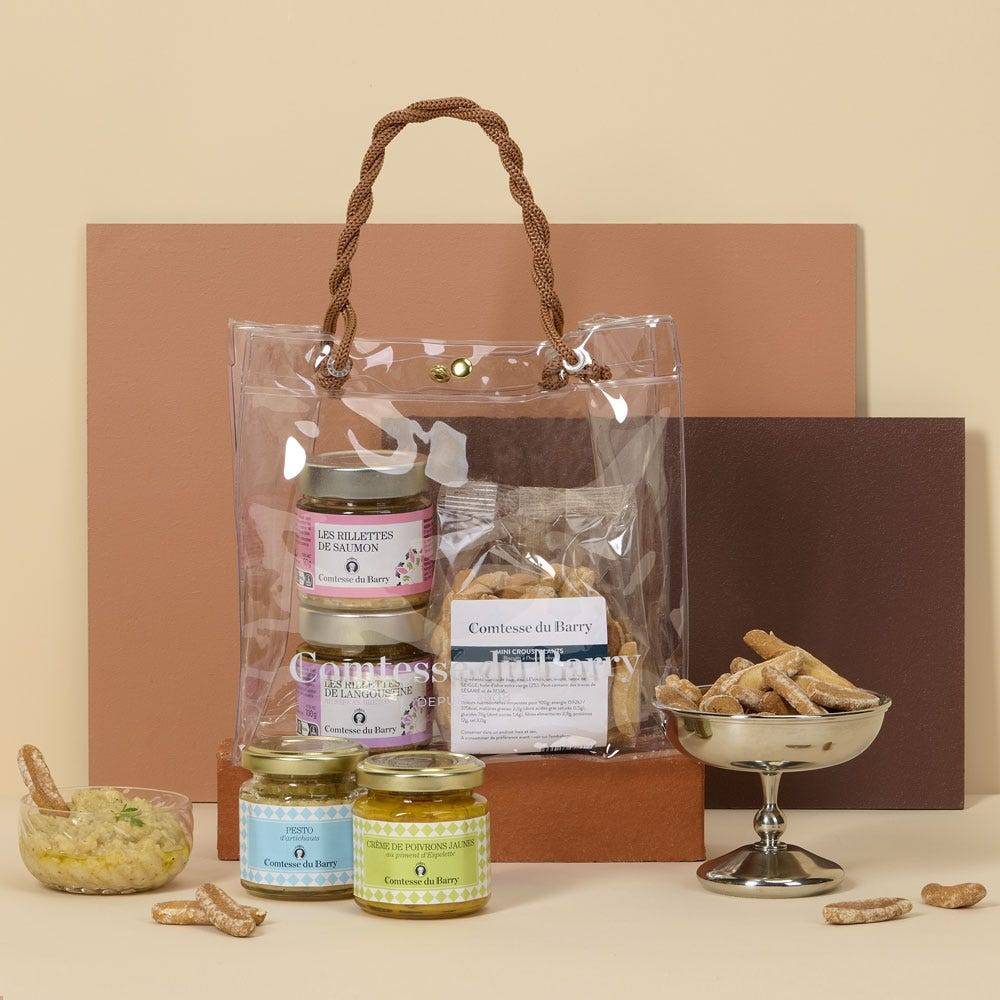 Panier garni - cadeau gourmand Comtesse du Barry
