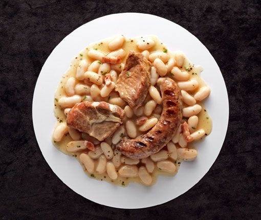 Cassoulet & saucisse de Toulouse