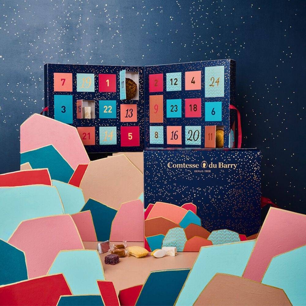 Calendrier de l'avent sucré comtesse du barry édition limitée