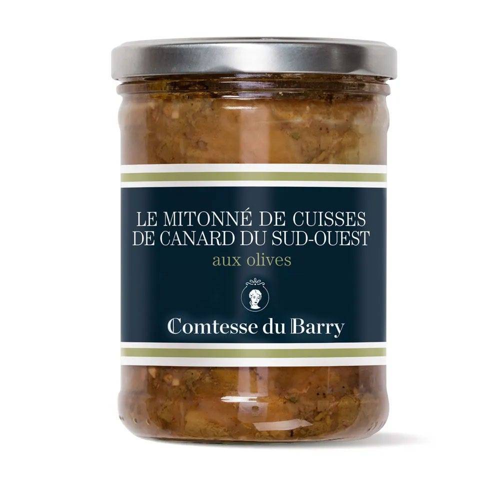 Mitonné de cuisses de canard du Sud-Ouest aux olives