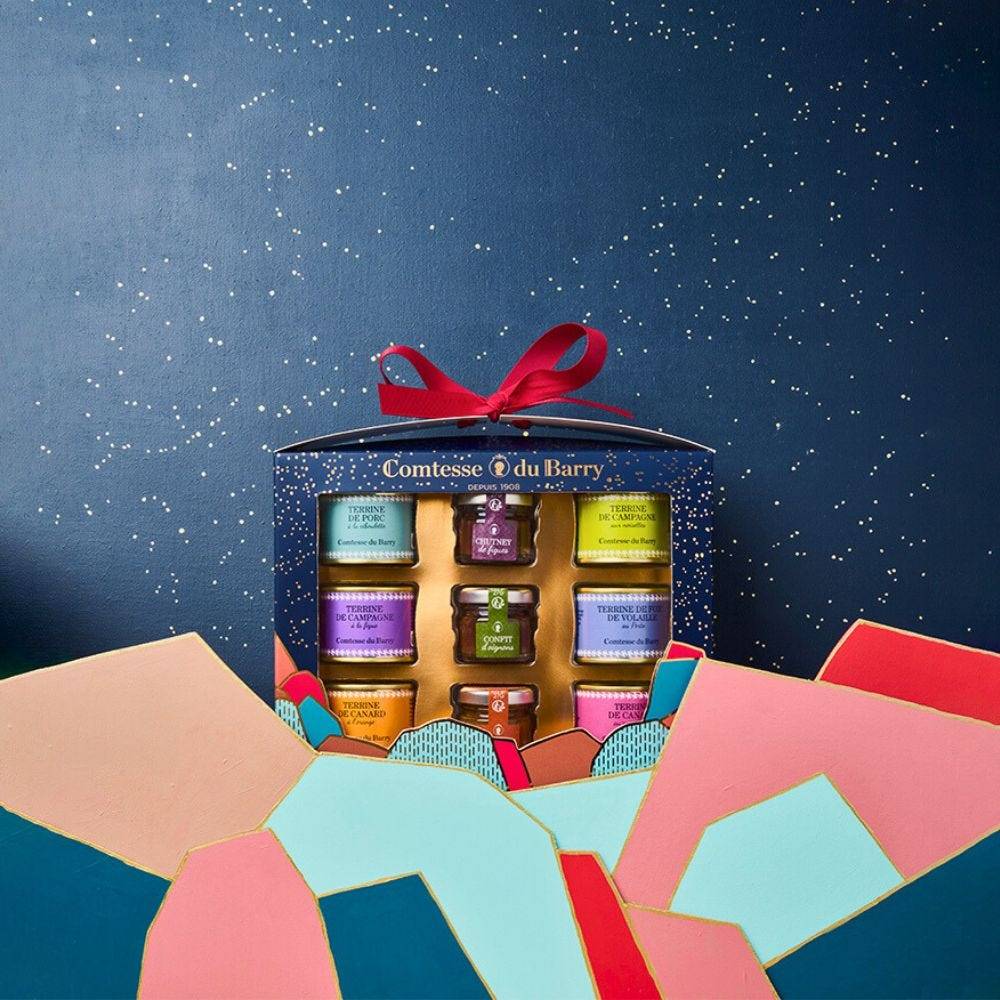 L'harmonie coffret gourmand édition noël comtesse du barry