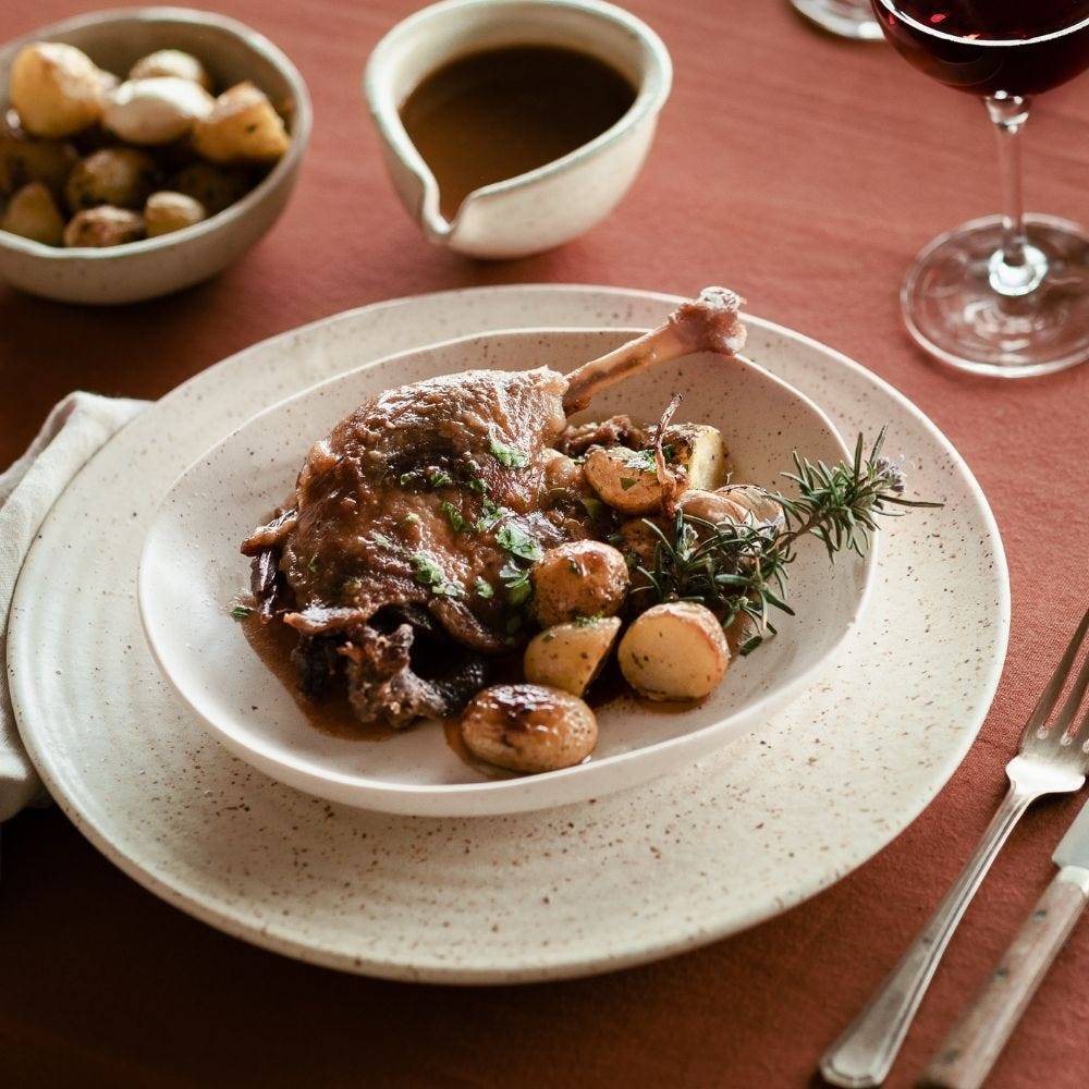 Confit de canard du Sud-Ouest au sel de Guérande - 2 cuisses