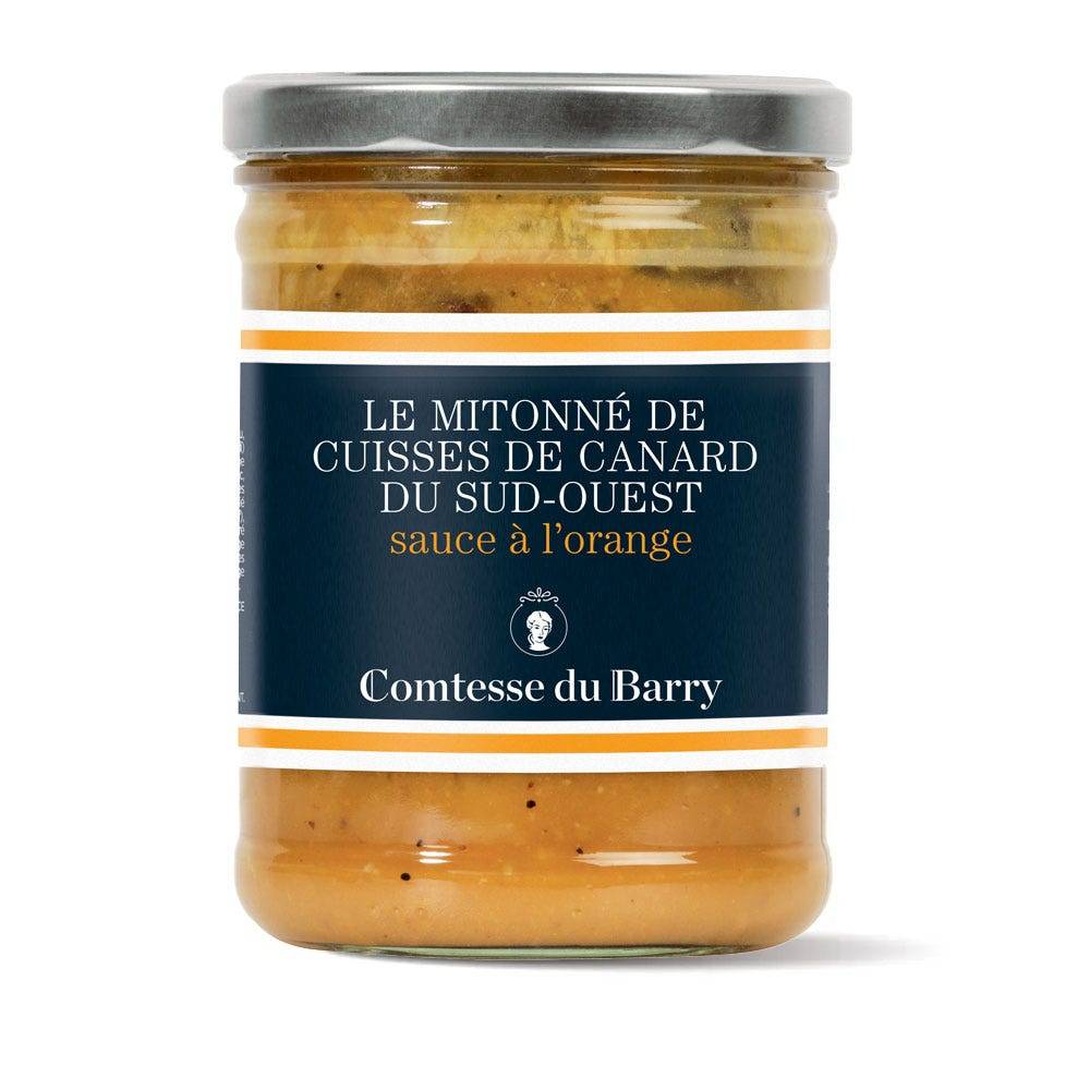 Duck in orange sauce