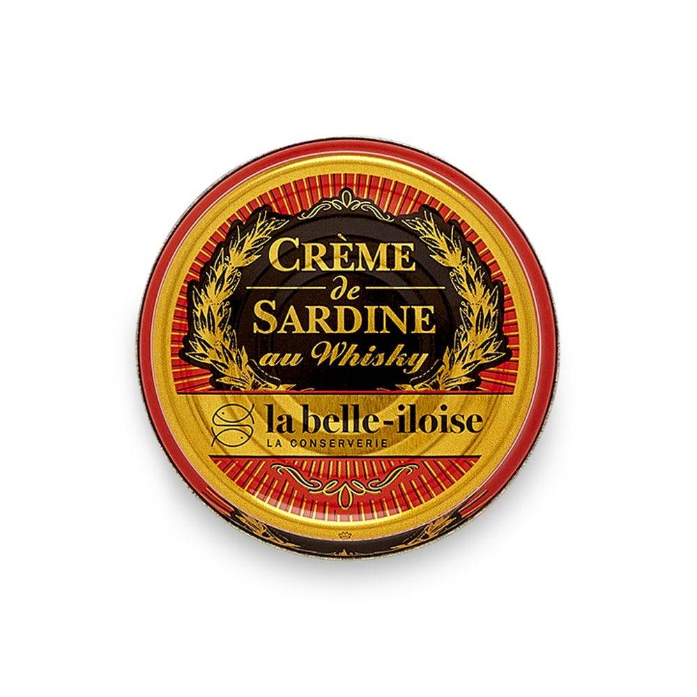 Crème de sardine au whisky