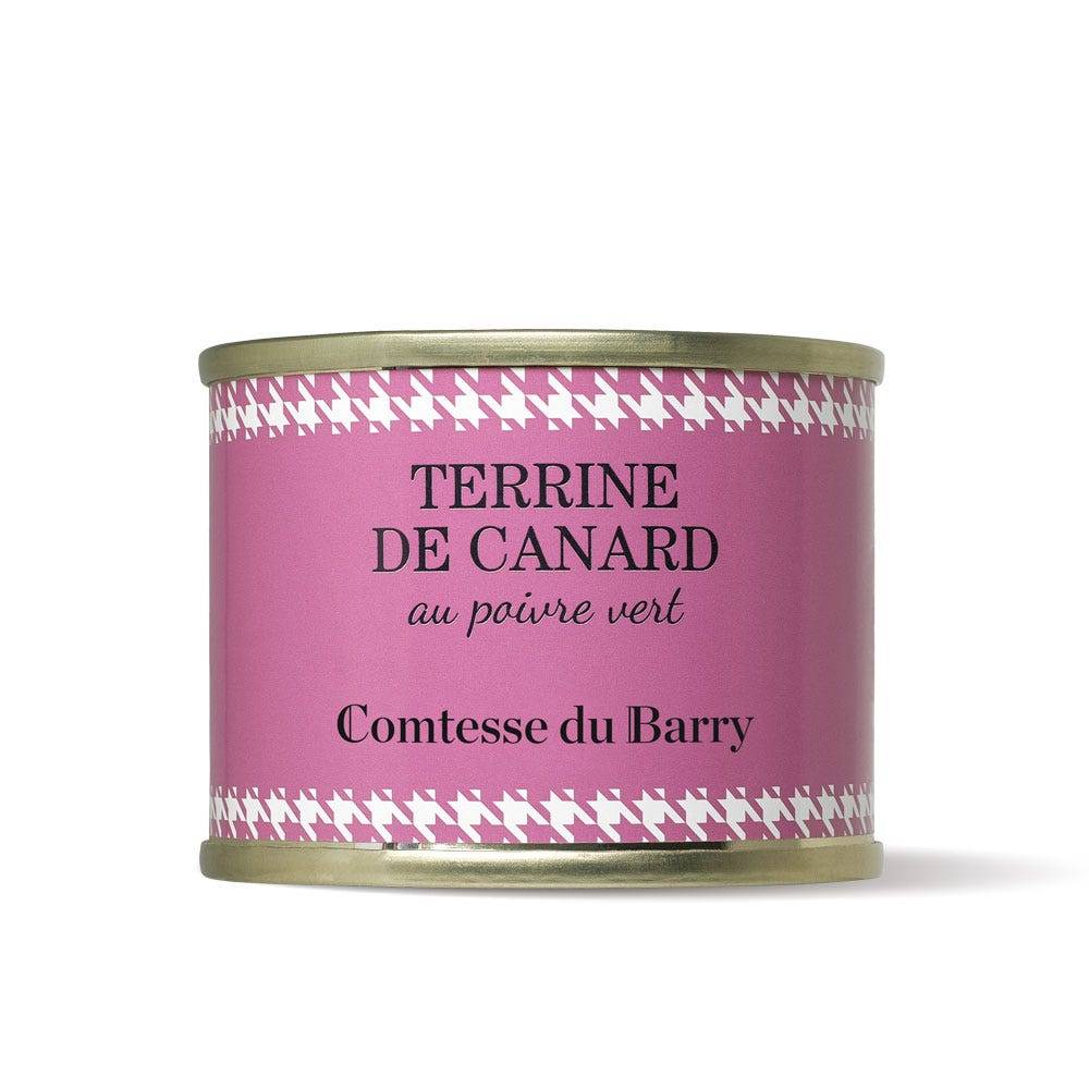 Terrine de canard au poivre vert