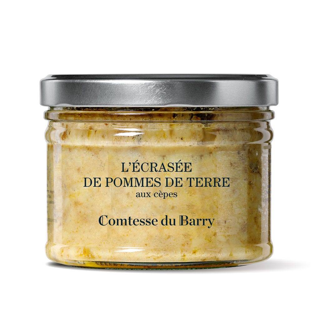 Mashed potatoes with ceps