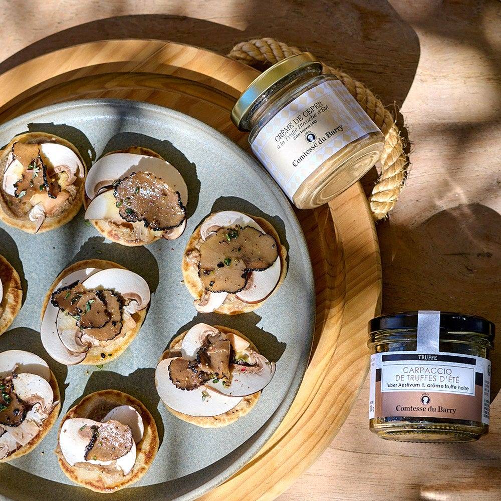 Crème de cèpes à la truffe blanche d'été