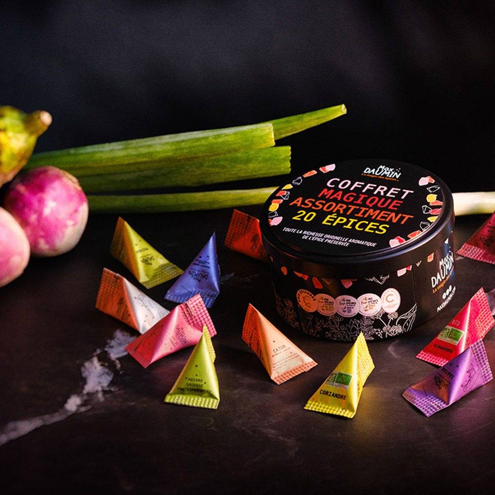 Coffret assortiment 20 épices