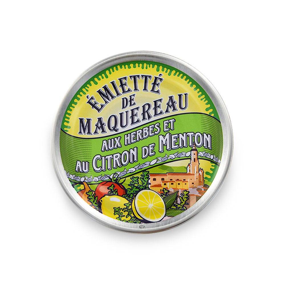 Émietté Maquereau Herbes Citron de Menton