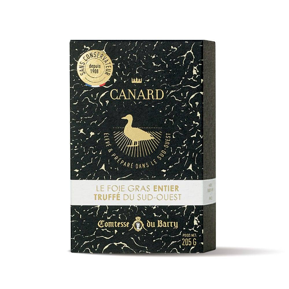 Foie gras de canard entier du Sud-Ouest truffé 3% 205g