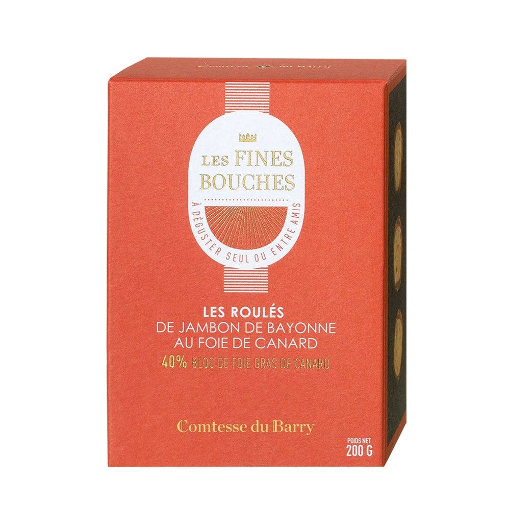 Roulés de Jambon de Bayonne au foie de canard 200g
