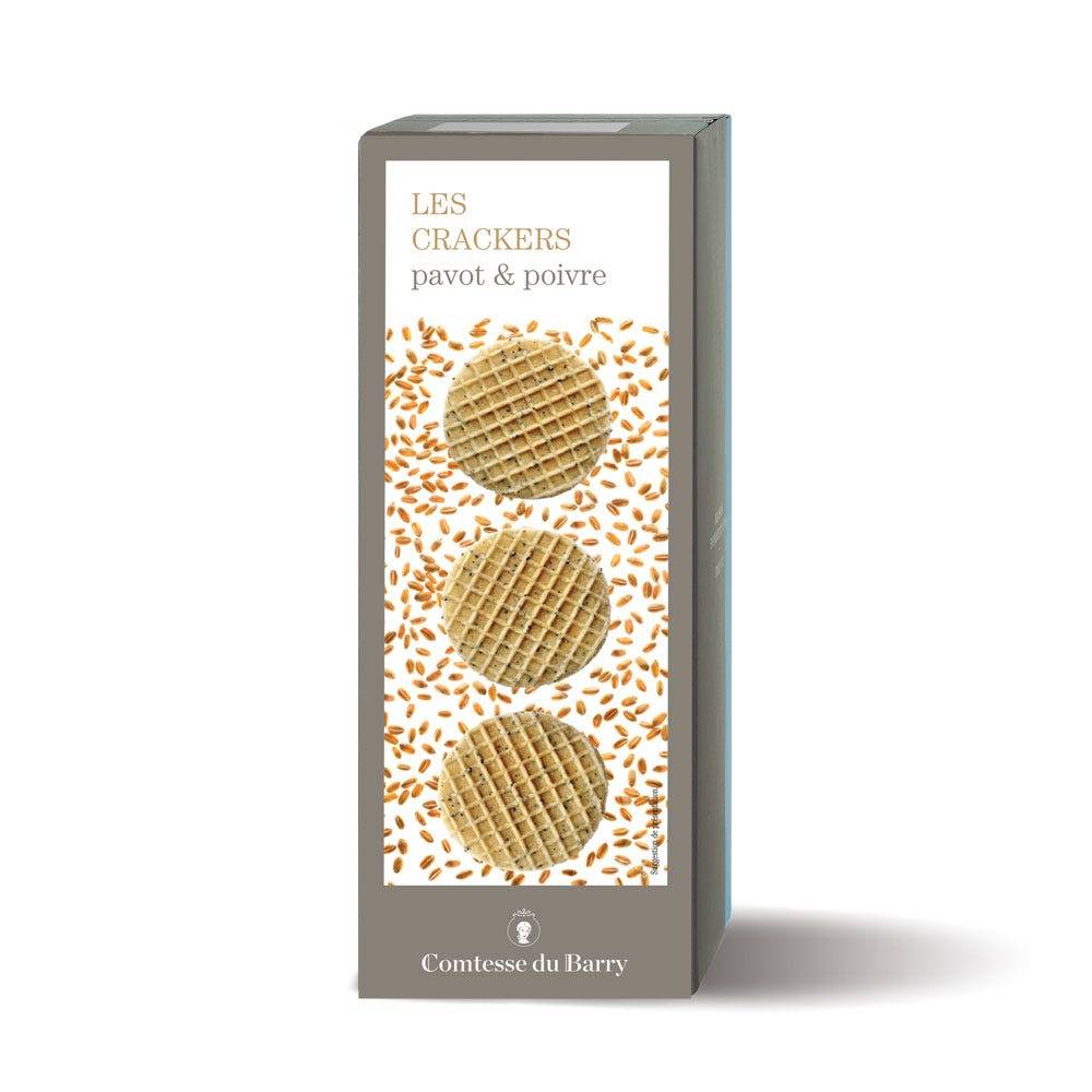 Crackers au pavot et poivre 95g