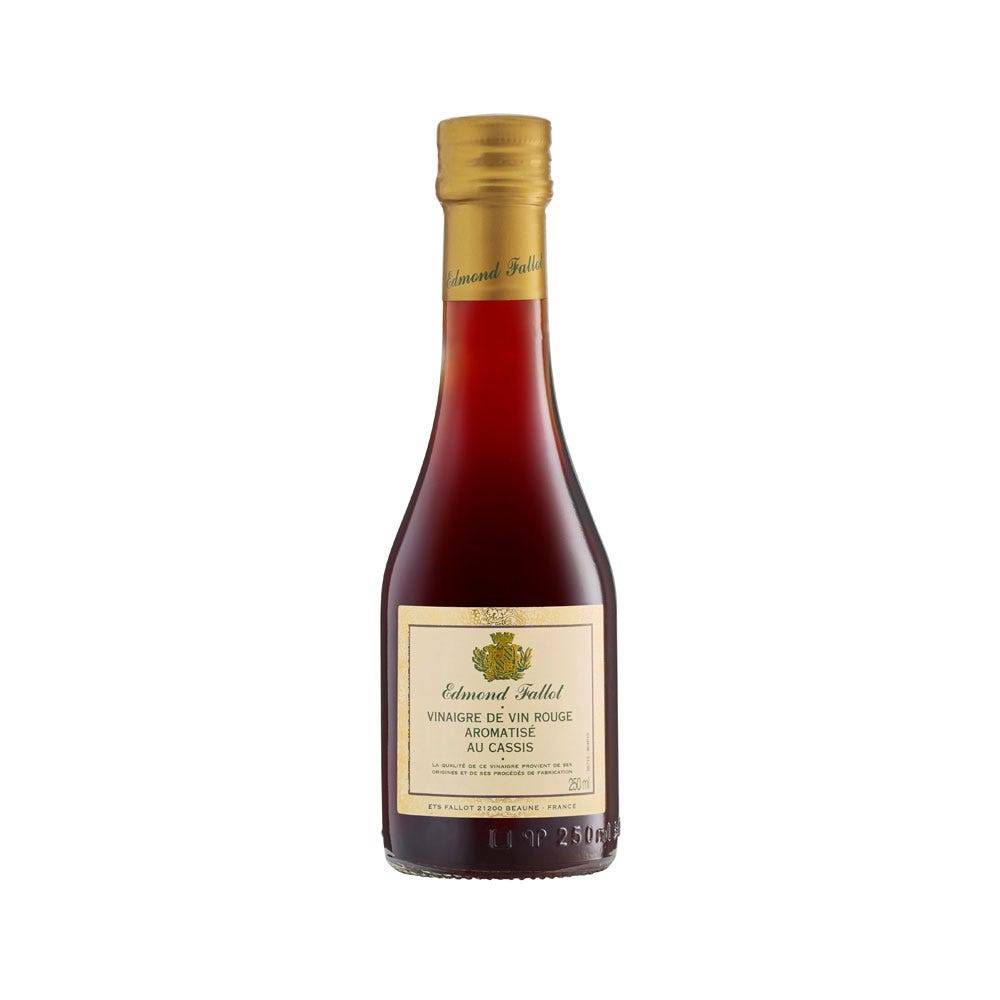 Vinaigre de vin rouge aromatisé au cassis Edmond Fallot