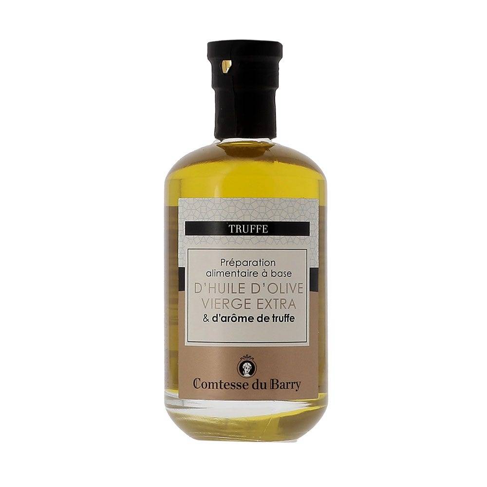 Préparation alimentaire à base d’huile d’olive vierge extra & d'arôme de truffe