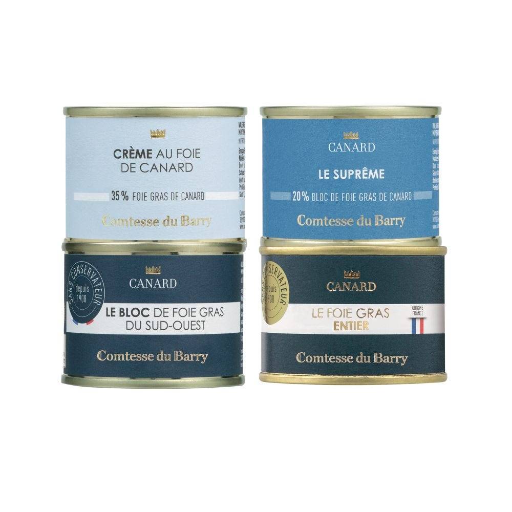 Foies gras d'oie et de canard - Comtesse du Barry