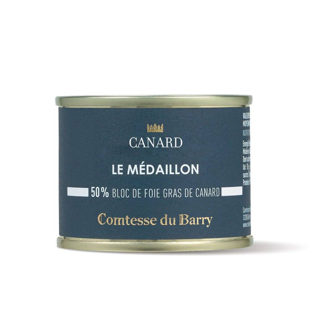 Médaillon au bloc de foie gras de canard 65g