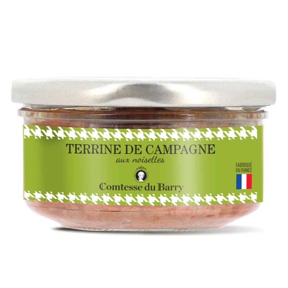 Terrine de campagne aux noisettes