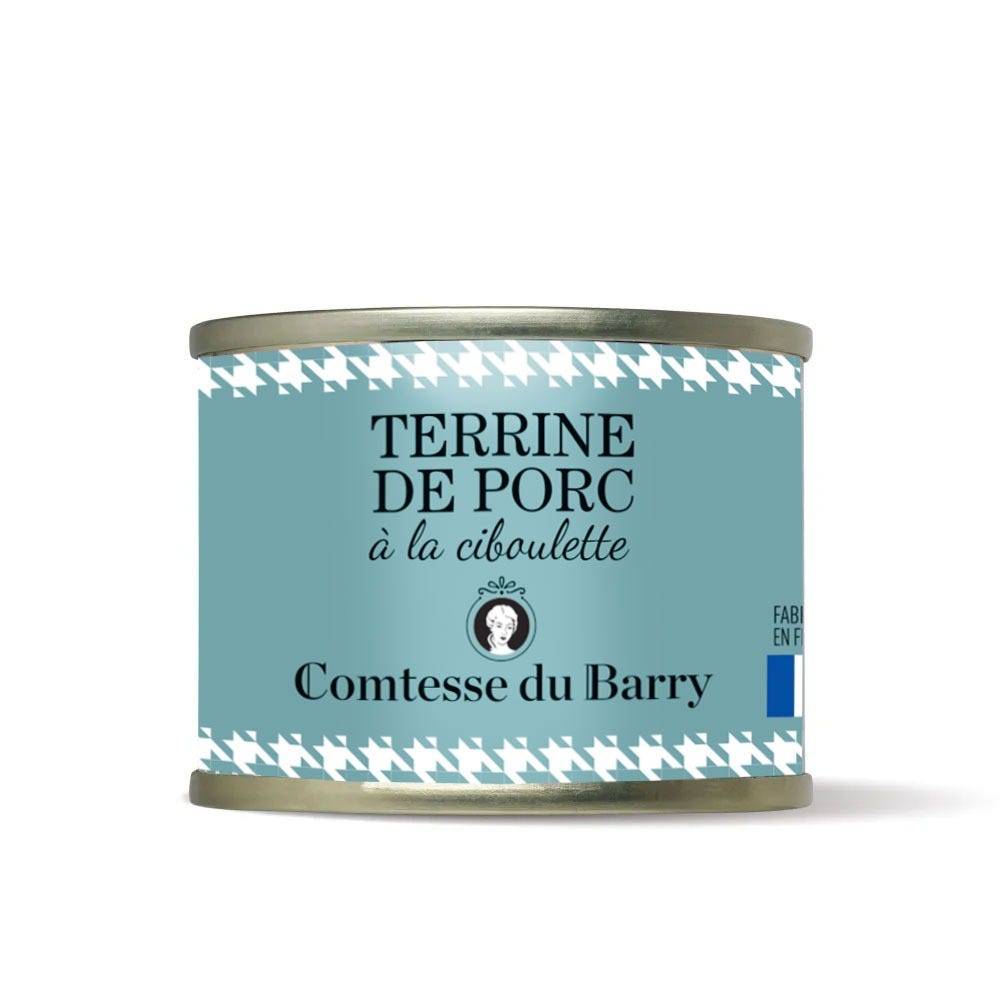 Terrine de porc à la ciboulette