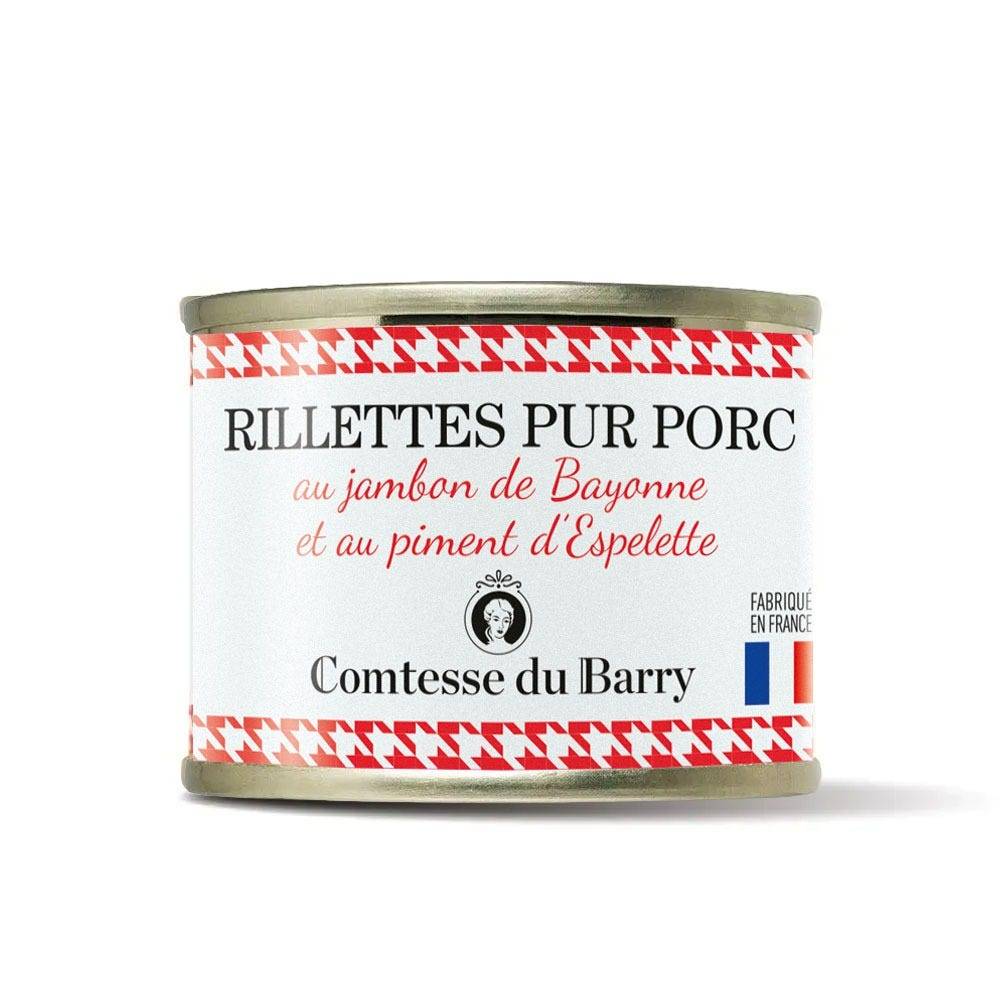 Rillettes de porc au piment d'Espelette et jambon de Bayonne