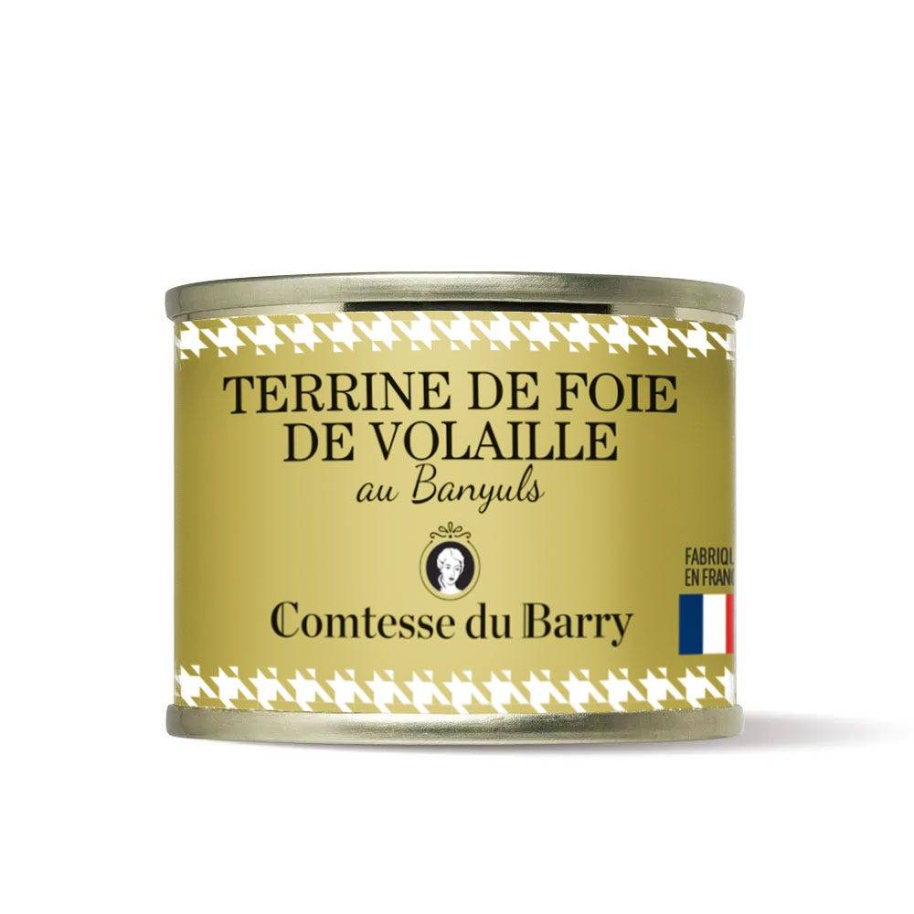 Terrine de foie de volaille au Banyuls