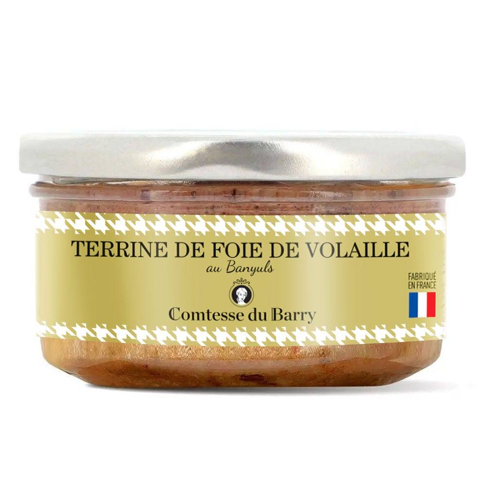 Terrine de foie de volaille au Banyuls