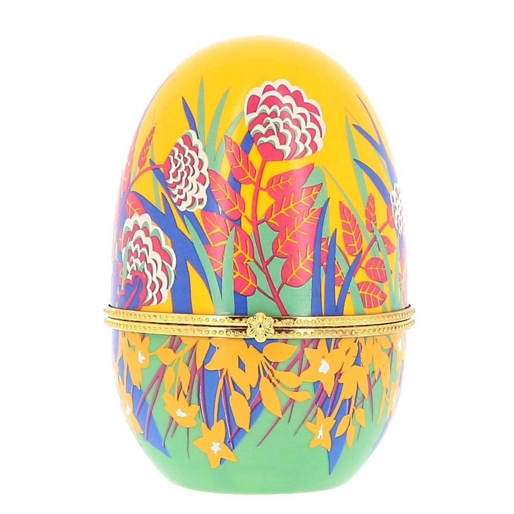 Œuf De Pâques Doré Rechargeable - 8 Cm X 6,8 Cm - Parfait Pour Cacher Des Friandises Et Les Chasses Aux œufs