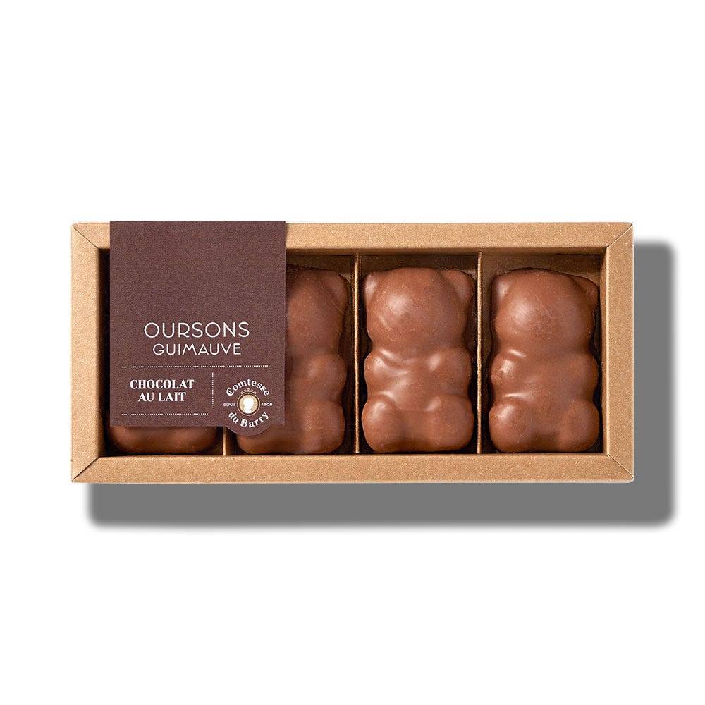 Oursons guimauve chocolat au lait 100g