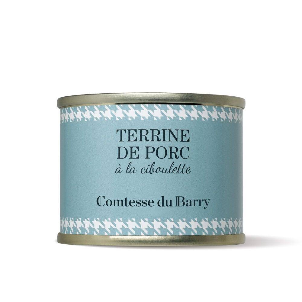 Terrine de porc à la ciboulette