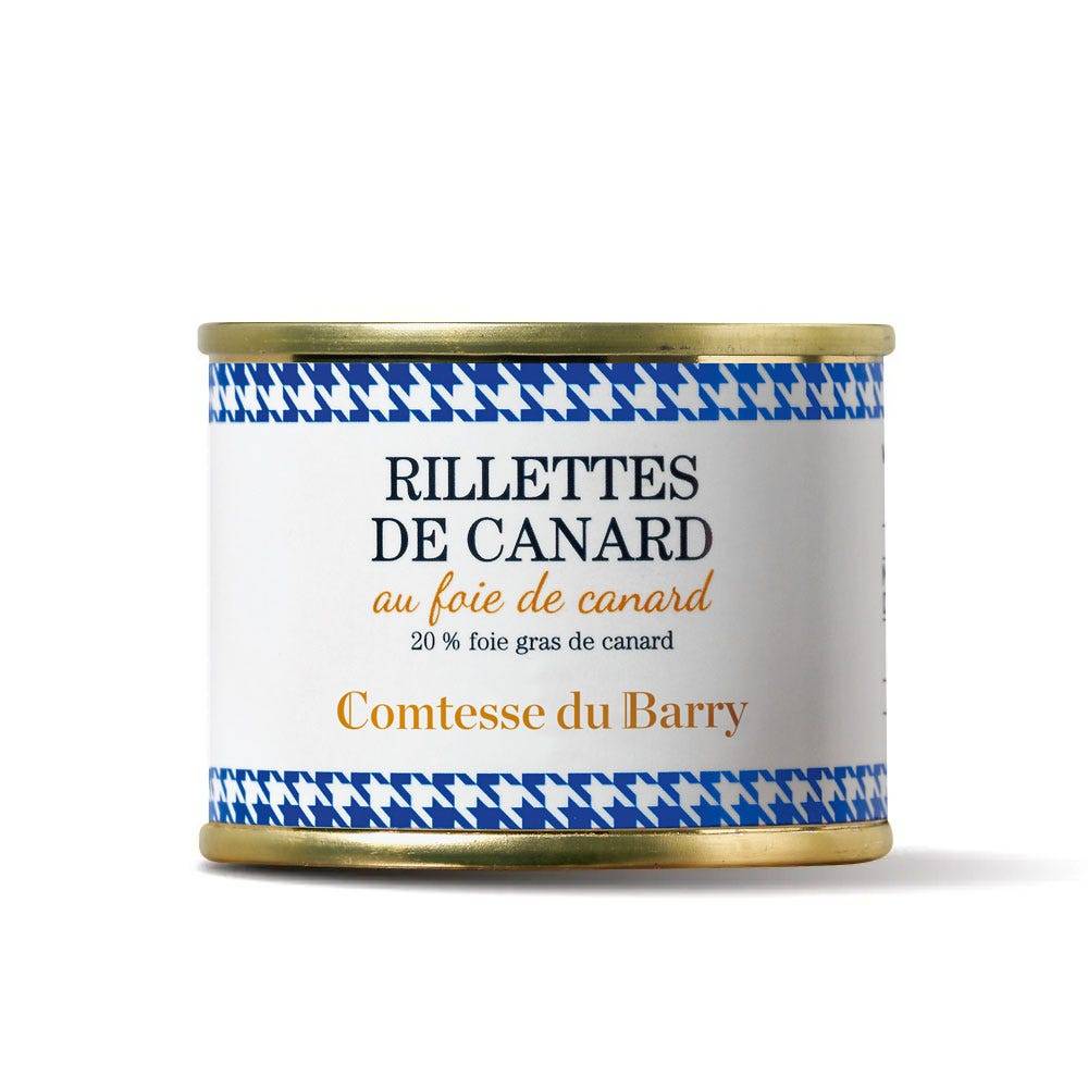Rillettes de canard au foie de canard