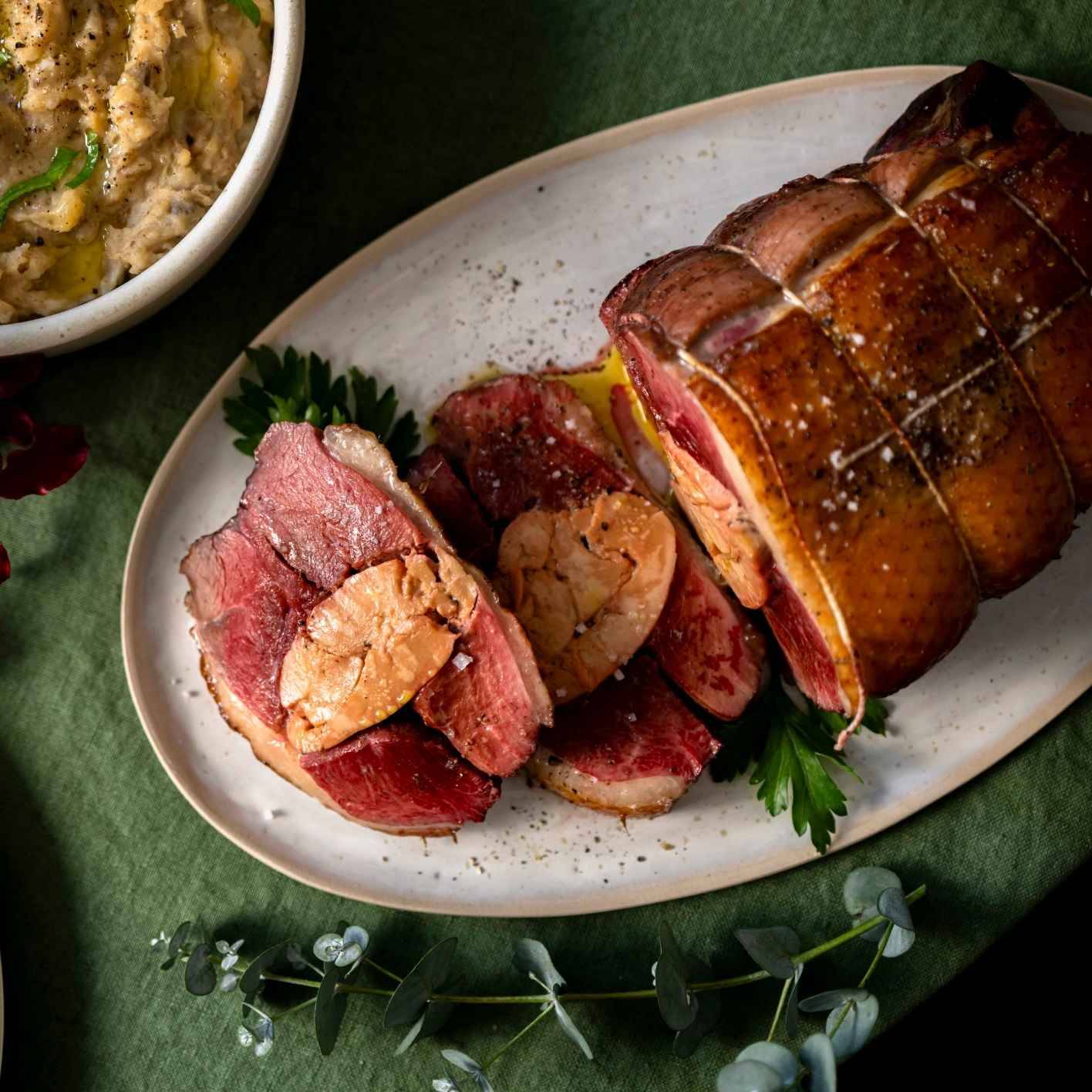 Rôti de magret au foie gras de canard 950g