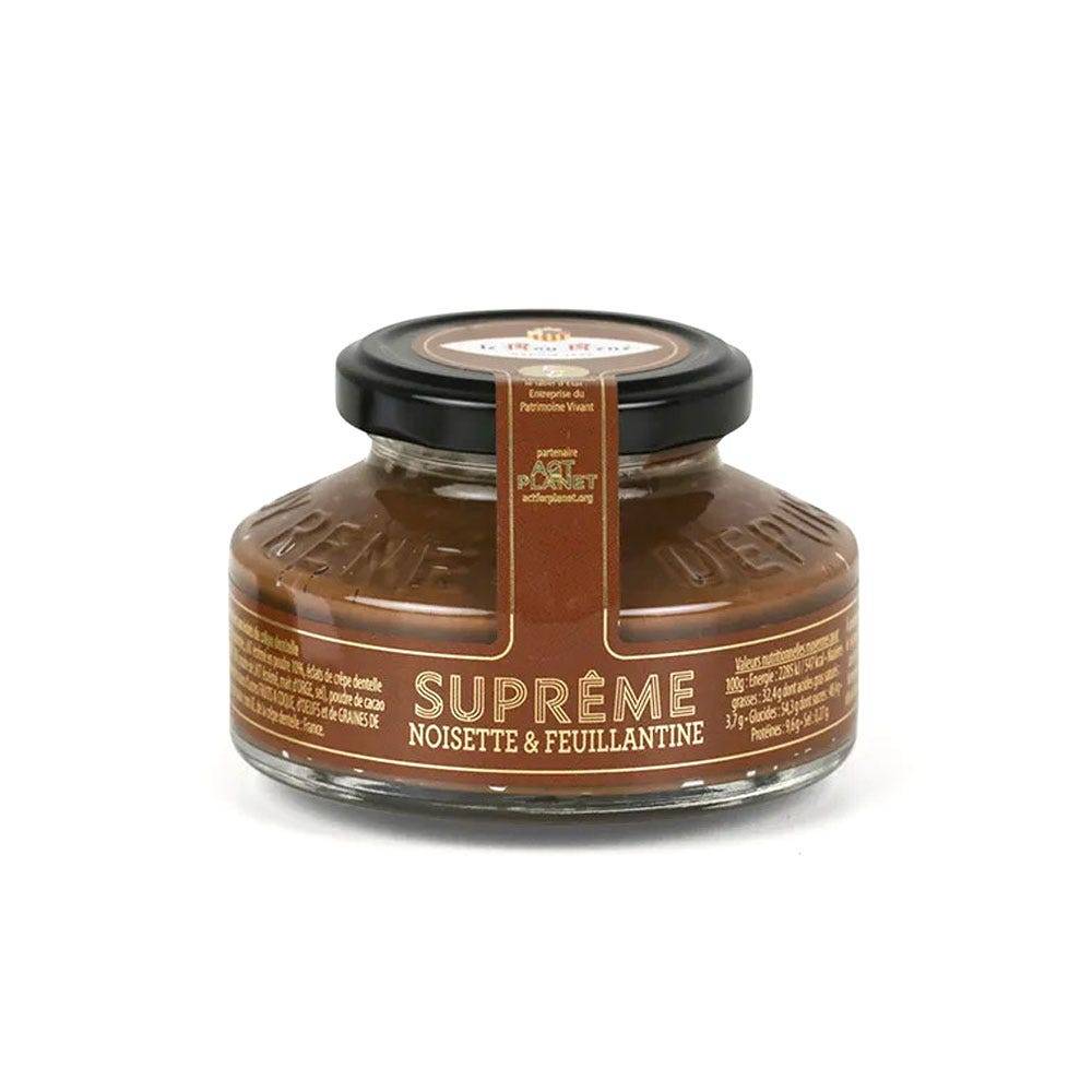 Suprême de noisette et feuillantine du Roy René