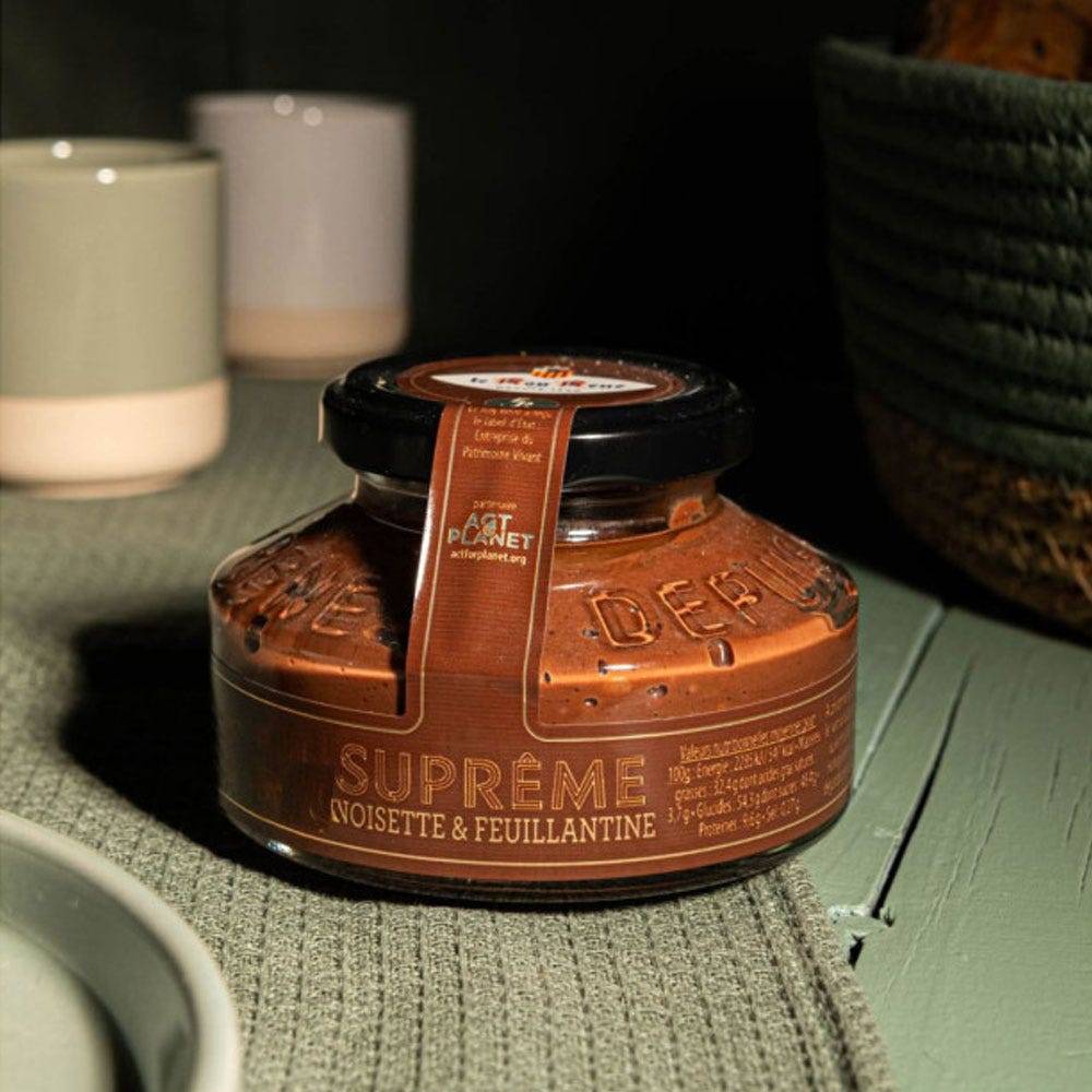 Suprême de noisette et feuillantine du Roy René