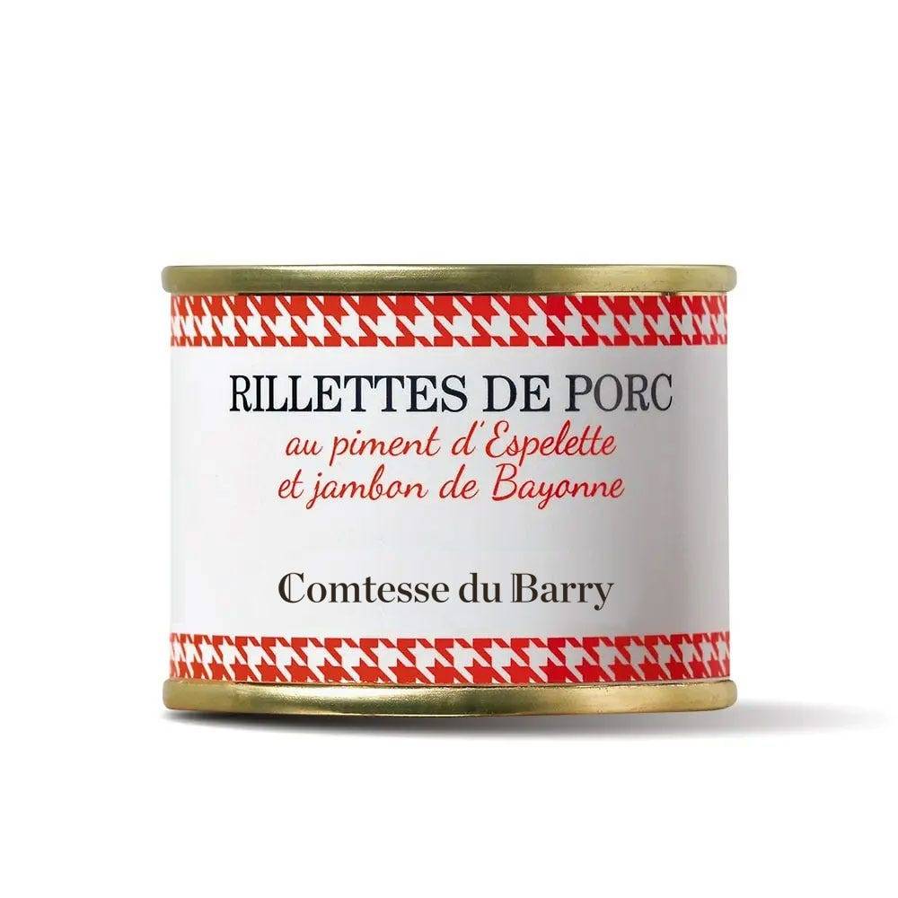 Rillettes de porc au piment d'Espelette et jambon de Bayonne