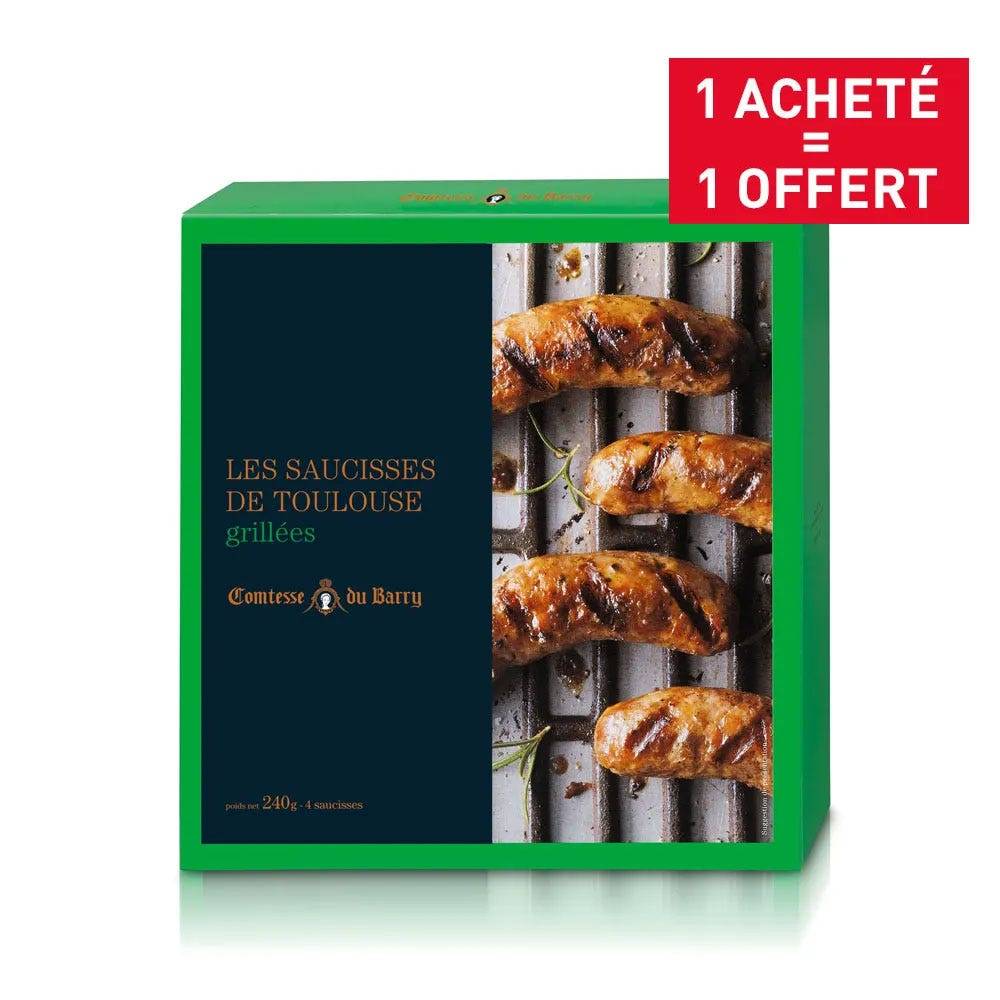  Saucisses de Toulouse grillées 240g