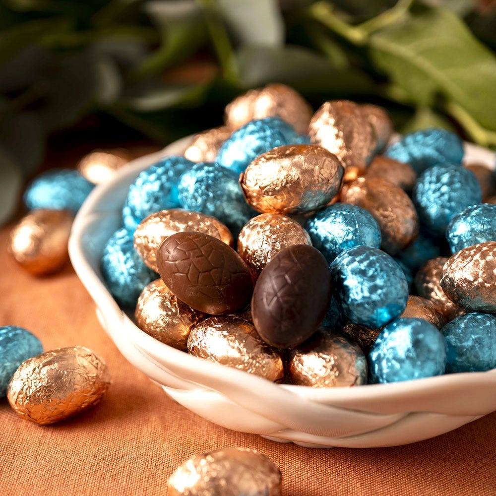 Sachet d’ Œufs en chocolat Gianduja praliné 250g